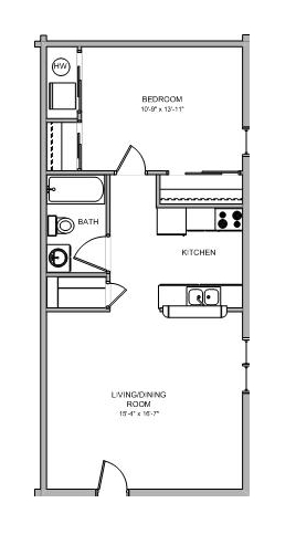 1 habitación - St Peters Villa