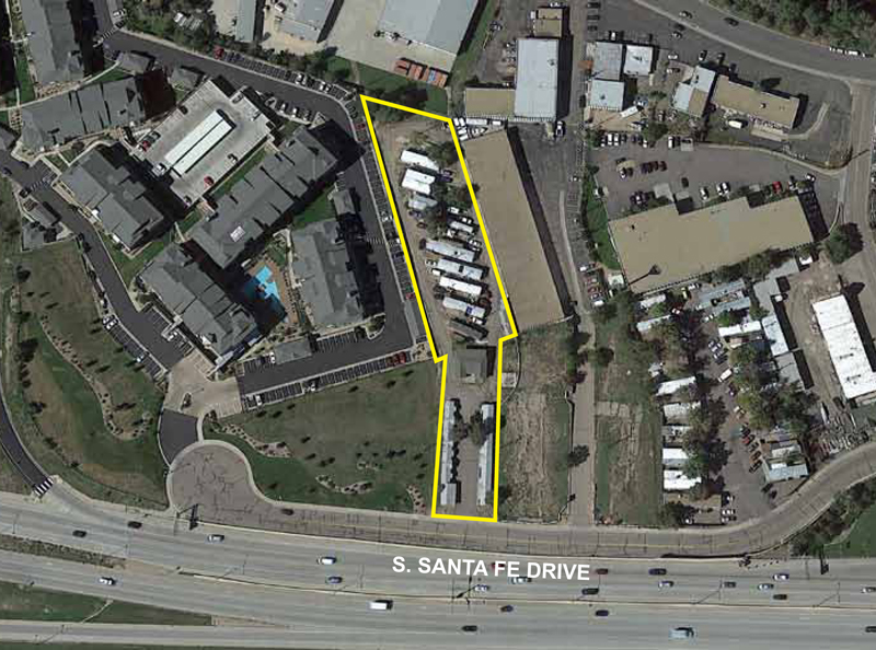 Aerial Photo - London Apartments & Mobile Home Park