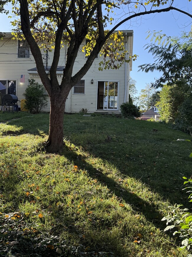 Beautiful backyard offer deck, storage shed and off street parking - 1004 Corbett St