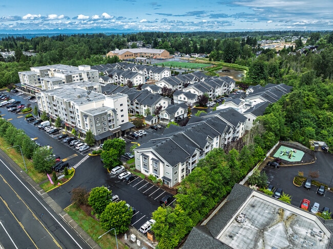 Aerial Photo - The Seasons at Lea Hill Village