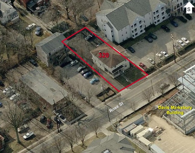 Aerial Photo - 320 Rose St