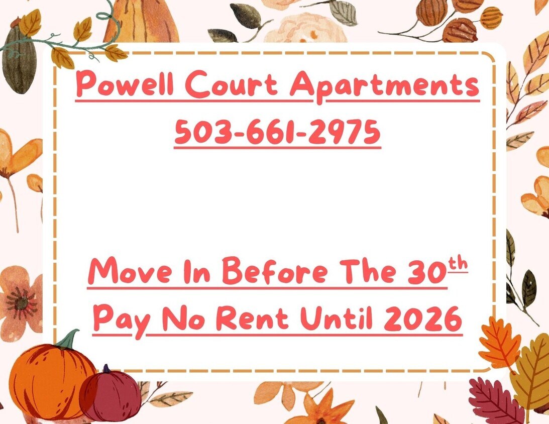 Life Just Got Better Come See For Yourself At Powell Court Apartments!! - Life Just Got Better Come See For Yourself...