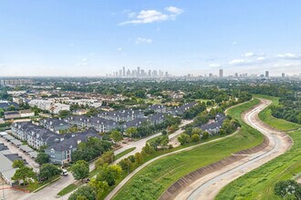 Aerial - City Park in the Heights