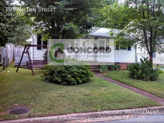 Building Photo - 805 Milton St/Concordmgmt.com 336-273-0598...
