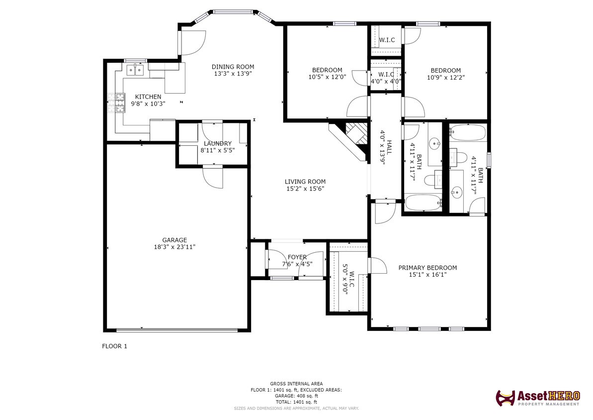 3011 Manorwood Dr, Bryan, TX 77801 House Rental in Bryan, TX