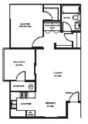 1HAB/1BA - Walnut Grove Apartments