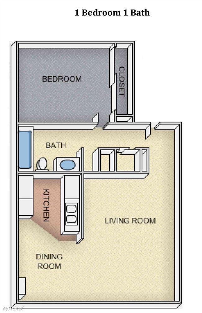 Plano de planta - North Pointe Apartments Riverside