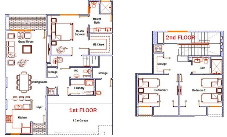 Plano de planta B - The Reserve at VICC