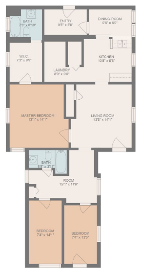 Foto del edificio - Now available !! Cute 3 bed 2 bth bungalow