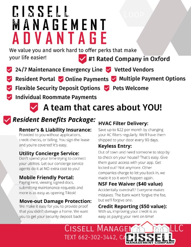 748 Southpointe Commons Loop, Oxford, MS 38655 Townhome Rentals in