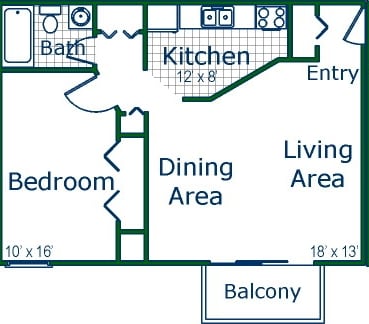 Village in the Park Apartments – Willow