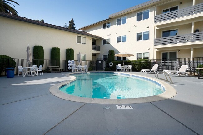 Pool Area - Arlington Apartments