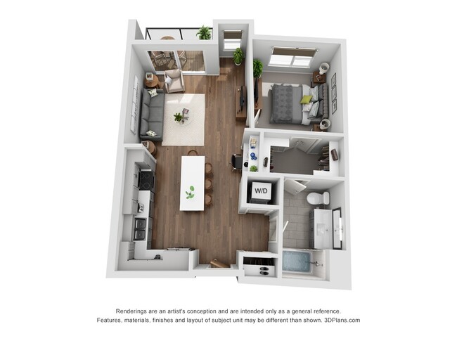 Interior Photo - Uptown and Main I Apartments