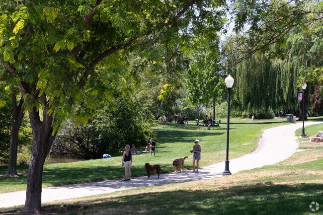 Take a summer stroll along the Indian Creek.