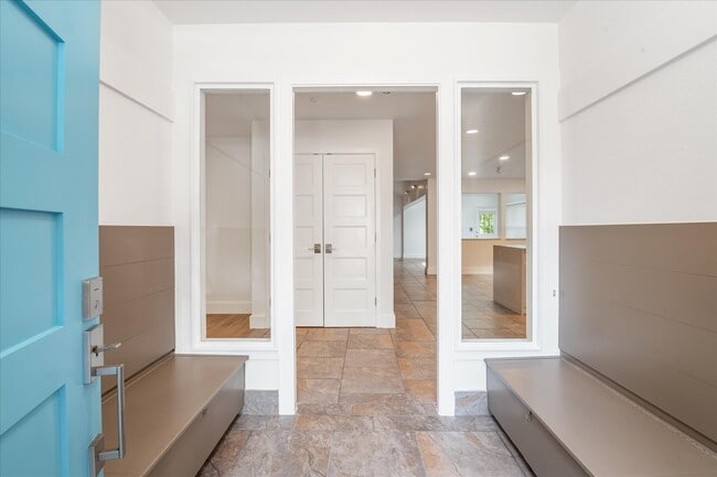 Entry Area with Custom Storage - 1836 19th St House