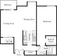 1 Bedroom L