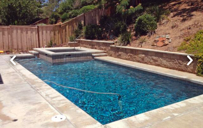 Pool and spa - 24388 Pantera Ct