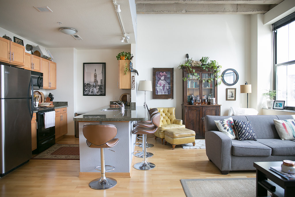 Apartamento estilo loft - Bridgeview Apartments