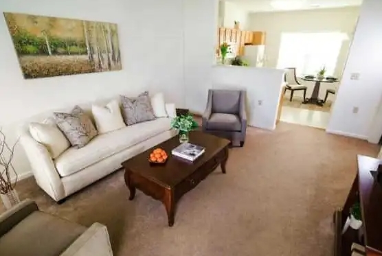 Sala de estar - Hillcrest Apartments