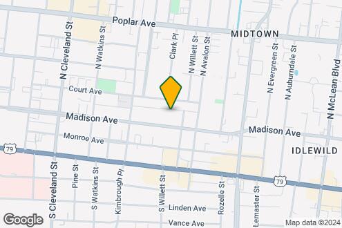 Imagen del Mapa de la Propiedad - Madison Midtown