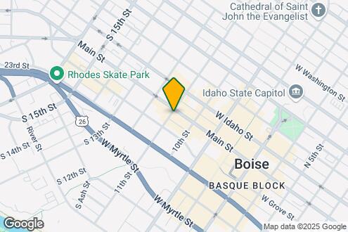 Map Image of the Property - Call Downtown Boise Home at The B-Side