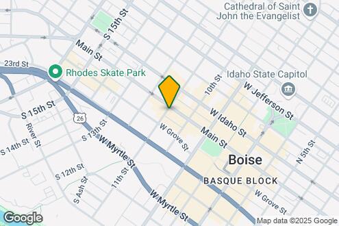 Imagen del Mapa de la Propiedad - The B-Side - Downtown Boise