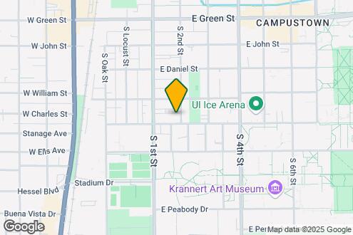 Map Image of the Property - 1009 S 2nd St