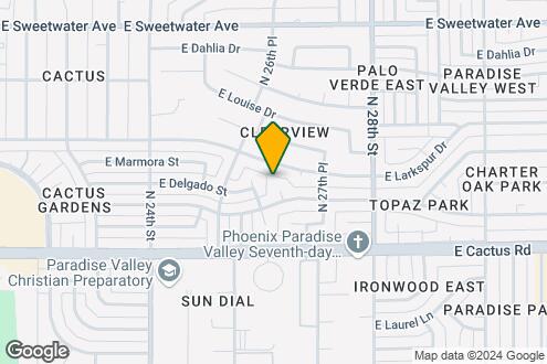 Map Image of the Property - 12250 N 26th Way