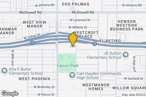 Imagen del Mapa de la Propiedad - Residences at Falcon Park