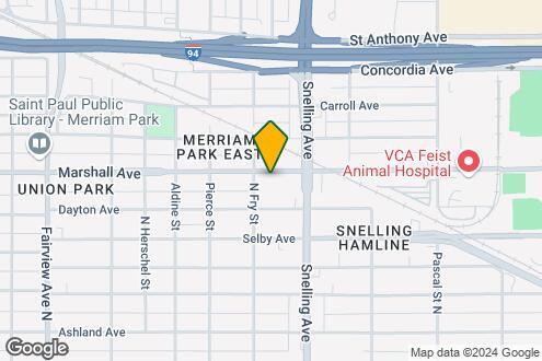 Map Image of the Property - Marshall Avenue Flats