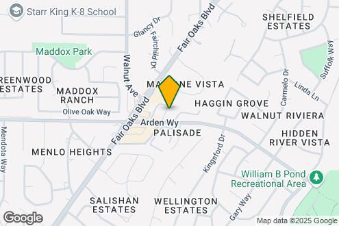 Map Image of the Property - Arden Oaks Apartment