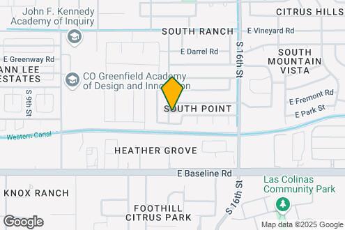 Map Image of the Property - 7061 S 14th St