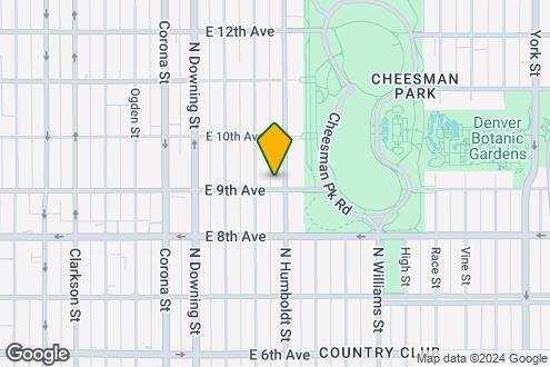 Imagen del Mapa de la Propiedad - Carlisle on the Park Apartments