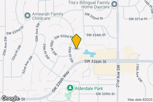 Map Image of the Property - 2615 SW 335th Ct