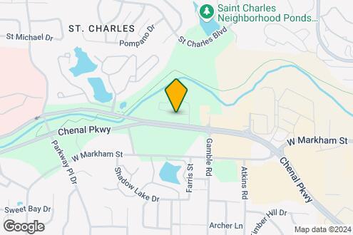 Map Image of the Property - The Landings at Rock Creek Apartments