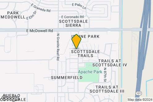 Map Image of the Property - Monterey Apartments