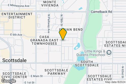 Map Image of the Property - 7802 E Heatherbrae Ave