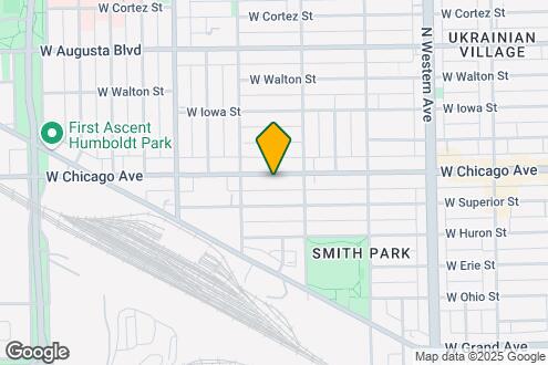 Map Image of the Property - 2629 W Chicago Ave