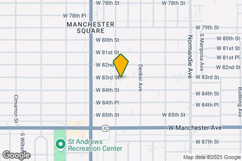 Map Image of the Property - 1648 W 83rd St