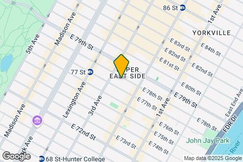 Imagen del Mapa de la Propiedad - 220 E 78th St