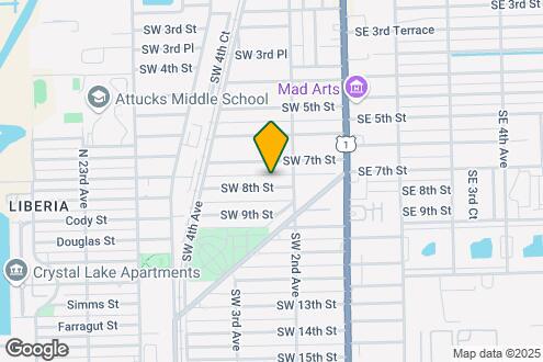 Map Image of the Property - 222 SW 8th St