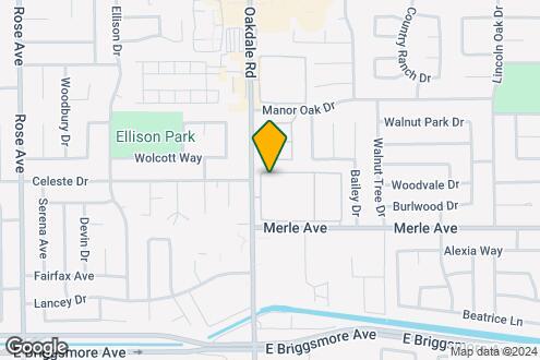 Map Image of the Property - Live Oak Apartments