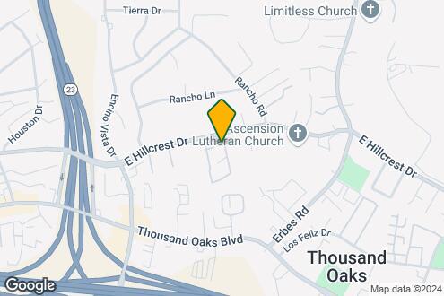 Map Image of the Property - Arrive Thousand Oaks