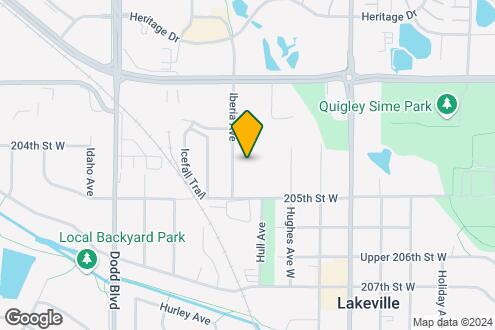 Map Image of the Property - Oaks of Lakeville Apartments