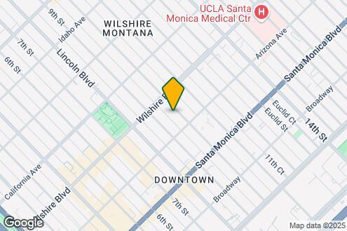 Map Image of the Property - 1234 10th St in Santa Monica - steps to Wi...