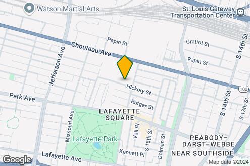 Imagen del Mapa de la Propiedad - Lofts at Lafayette Square