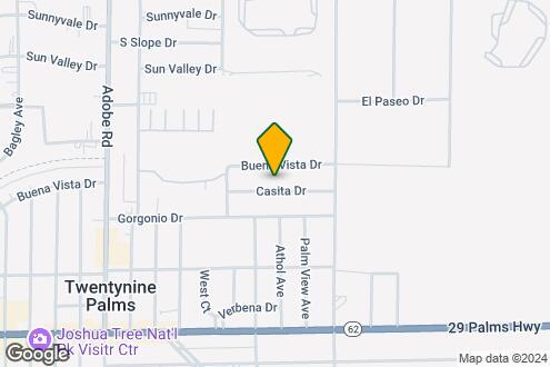 Map Image of the Property - 73998 Casita Dr