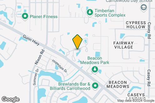 Map Image of the Property - The Pointe at Carrollwood