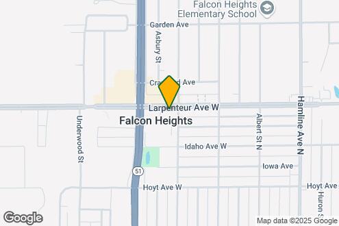 Map Image of the Property - Falcon Heights Town Square Senior Apartments