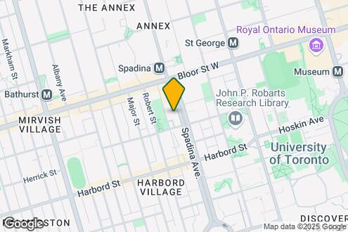 Map Image of the Property - 710 Spadina Ave